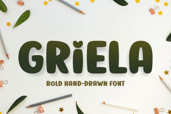 Griela: A Bold Display Font for Modern Design