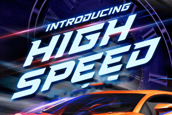 High Speed: Capturing Velocity in Modern Typography