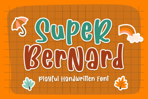 Super Bernard: A Playful Font for Modern Design