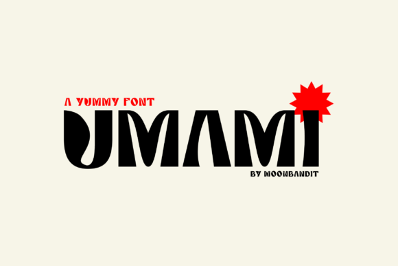 Umami: A Modern Display Font for Bold Visuals